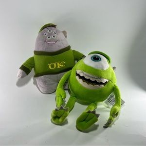Monsters Inc Plush Lot of 2